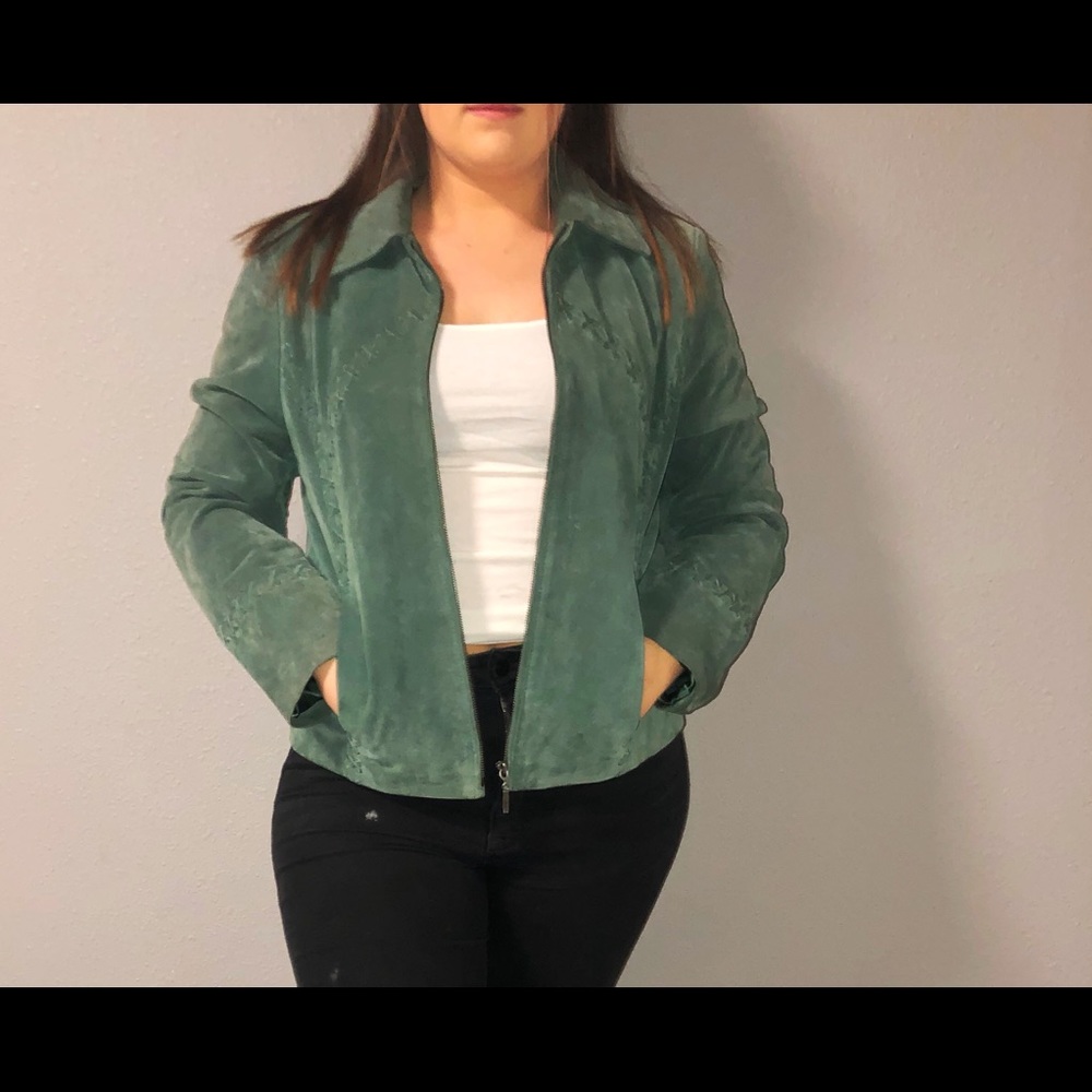 Leather jacket